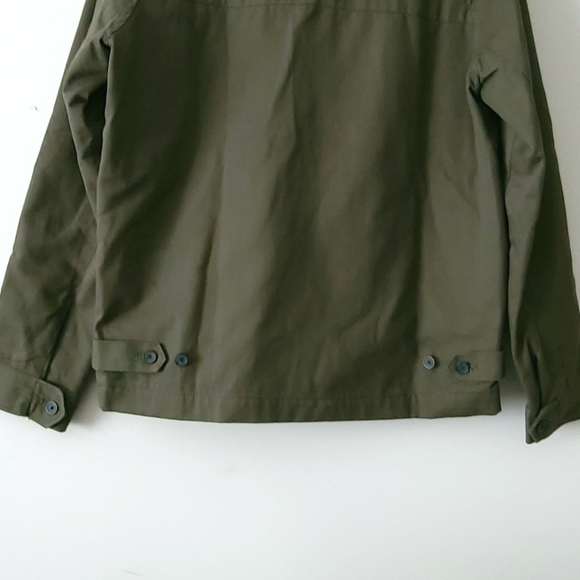ASOS Jackets & Coats Mens Asos Army Green Full Zip Bomber Jacket